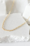 Bella Rey Jewelry dainty gold heart chain necklace