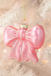 bow Christmas ornament