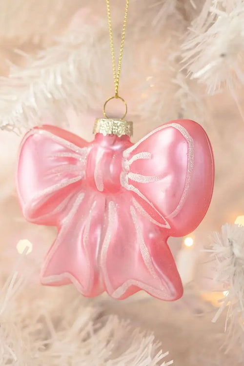 bow Christmas ornament