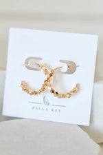 Bella Rey Jewelry Gold Hoop 
Earrings