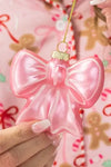 bow Christmas ornament