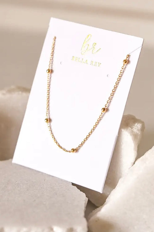 Bella Rey Dainty Boutique Necklace 18k