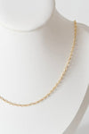 Bella Rey Jewelry dainty gold heart chain necklace