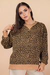 fall boutique tops comfy casual leopard