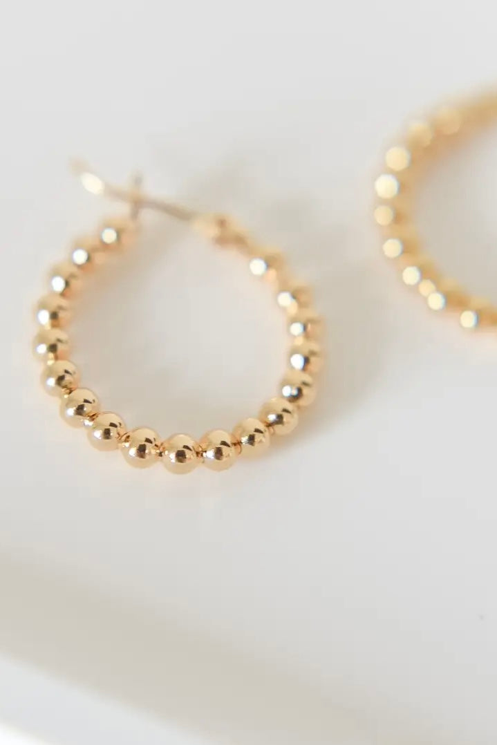 Bella Rey Jewelry Gold Hoop Earrings