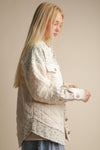 quilted floral jacket boutique