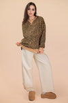 fall boutique tops comfy casual leopard