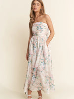 wedding party spring summer romantic feminine boutique dress
