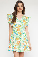 Entro Petunia Floral Dress