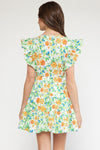 Entro Petunia Floral Dress