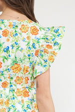 Entro Petunia Floral Dress