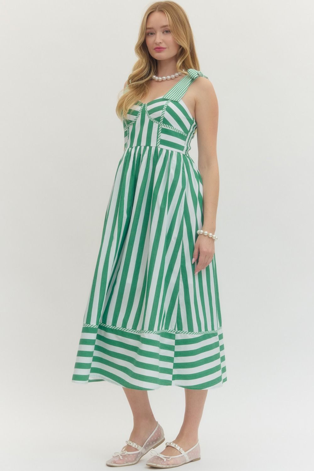 Entro Sadie Striped Midi Dress | Totally Rad Boutique Totally Rad. Entro Sadie Striped Midi Dress | Totally Rad Boutique Totally Rad.