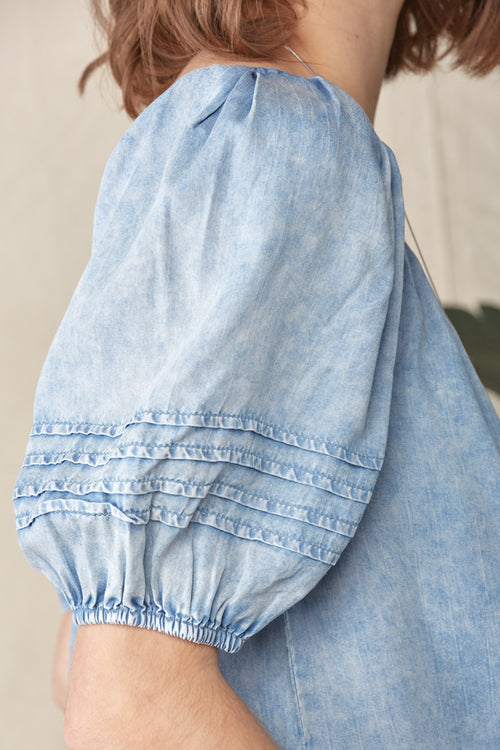 chambray top