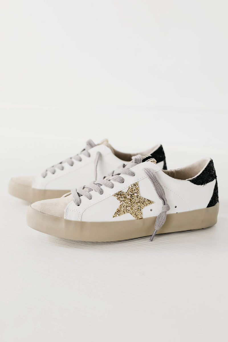Shu Shop Pamela Distressed Star Sneakers 