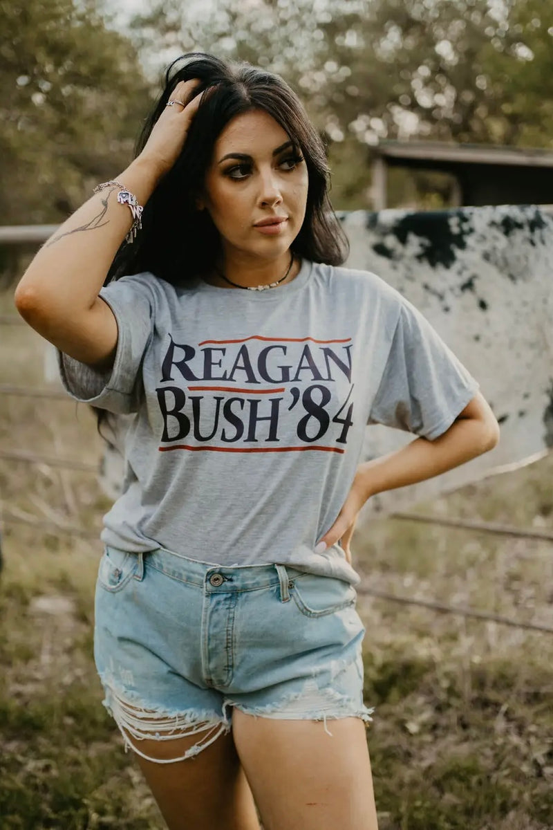 Reagan bush store t shirt