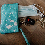 leather wristlet